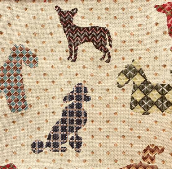 Римская штора DOGS BEIGE