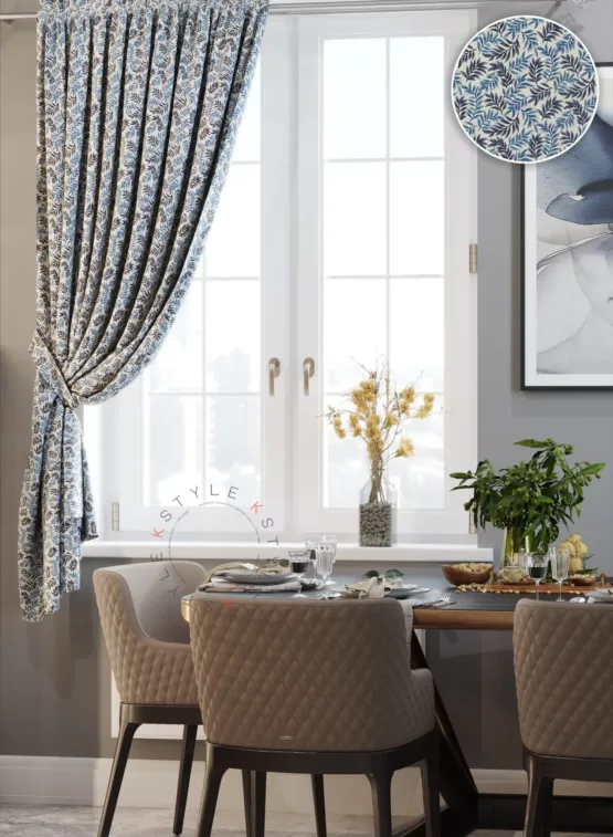 Art leaf 01 штора для кухни