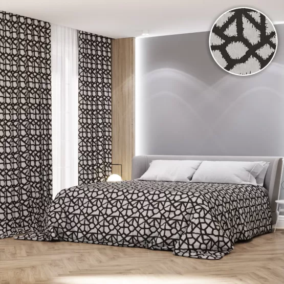 Покрывало на кровать Опус 250х270 венге L