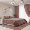 Покрывало на кровать Софтлес (250х270) пудровый