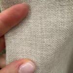 Покрывало Linen оливково-кремовый