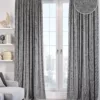 Портьера Linen серый