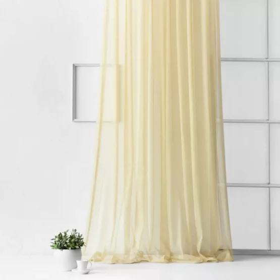 Тюль сетка Грик бежевый