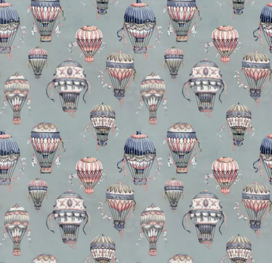 Воздушные шары серо-голубой текстура