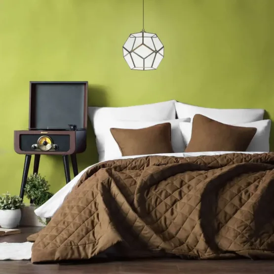 Покрывало на кровать Ким 230Х250 коричневый