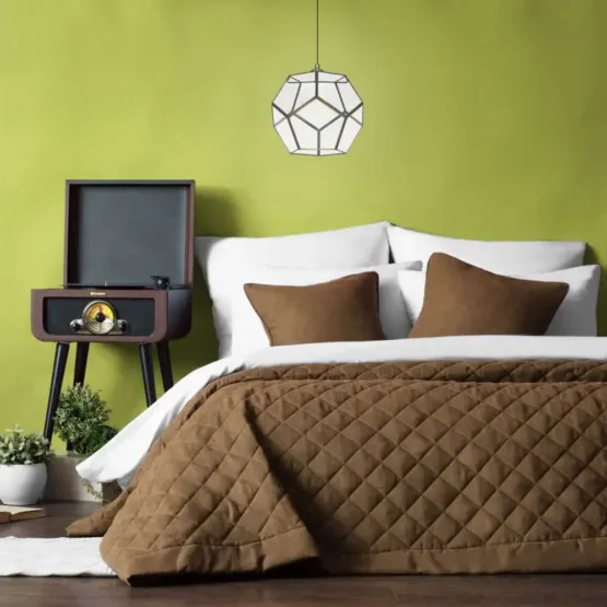 Покрывало на кровать Ким 230Х250 коричневый